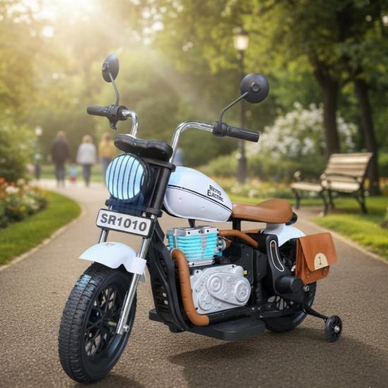 صورة دباب أطفال كهربائي هارلي ريترو للأطفال موديل 2026